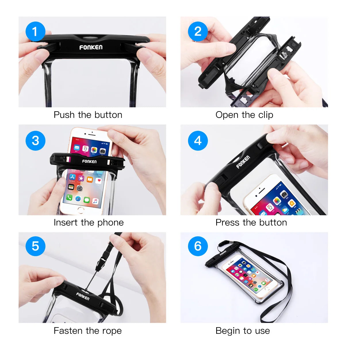 Waterproof Case for Mobile Phone - Atphoneshop.com