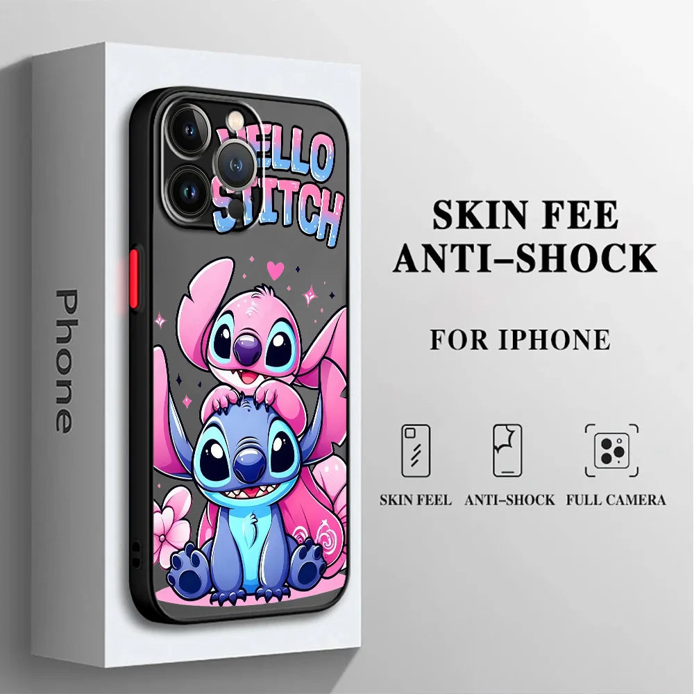 Stitch & Angel Disney iPhone Case - Mobile Phone Cases - Atphoneshop.com