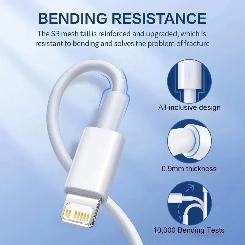 35W Fast Charging Cable for iPhone - Atphoneshop.com
