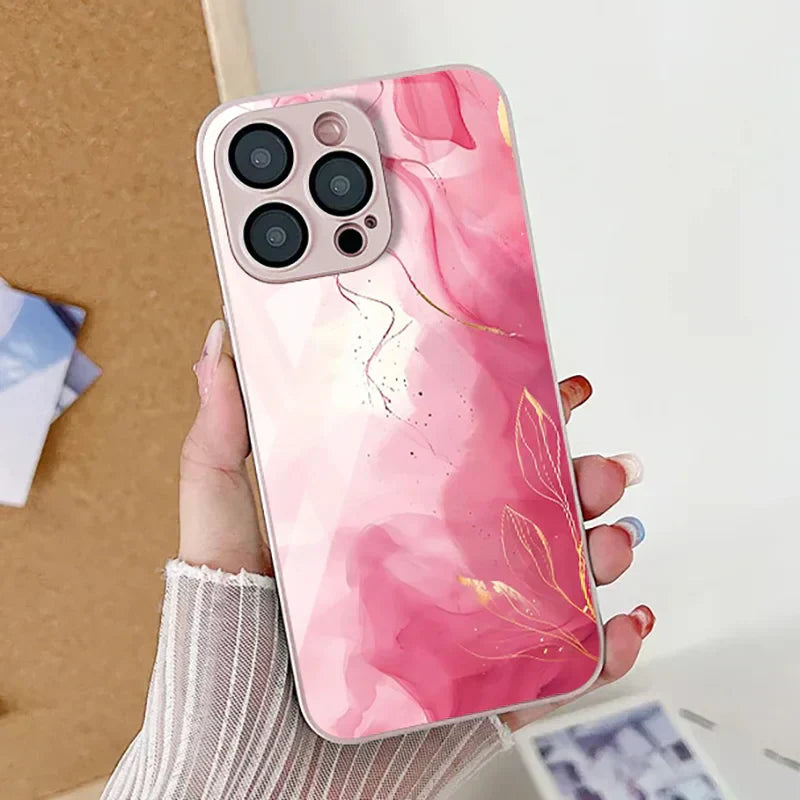 Rose Marble iPhone Case - Atphoneshop.com