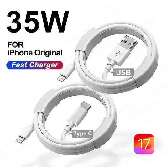 35W Fast Charging Cable for iPhone - Atphoneshop.com