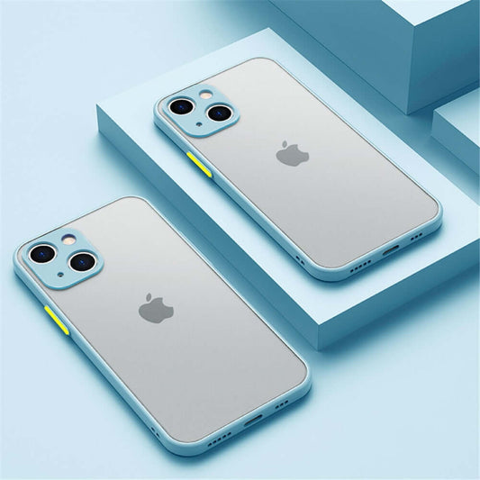 Armor Matte Sky Blue iPhone Case - Atphoneshop.com