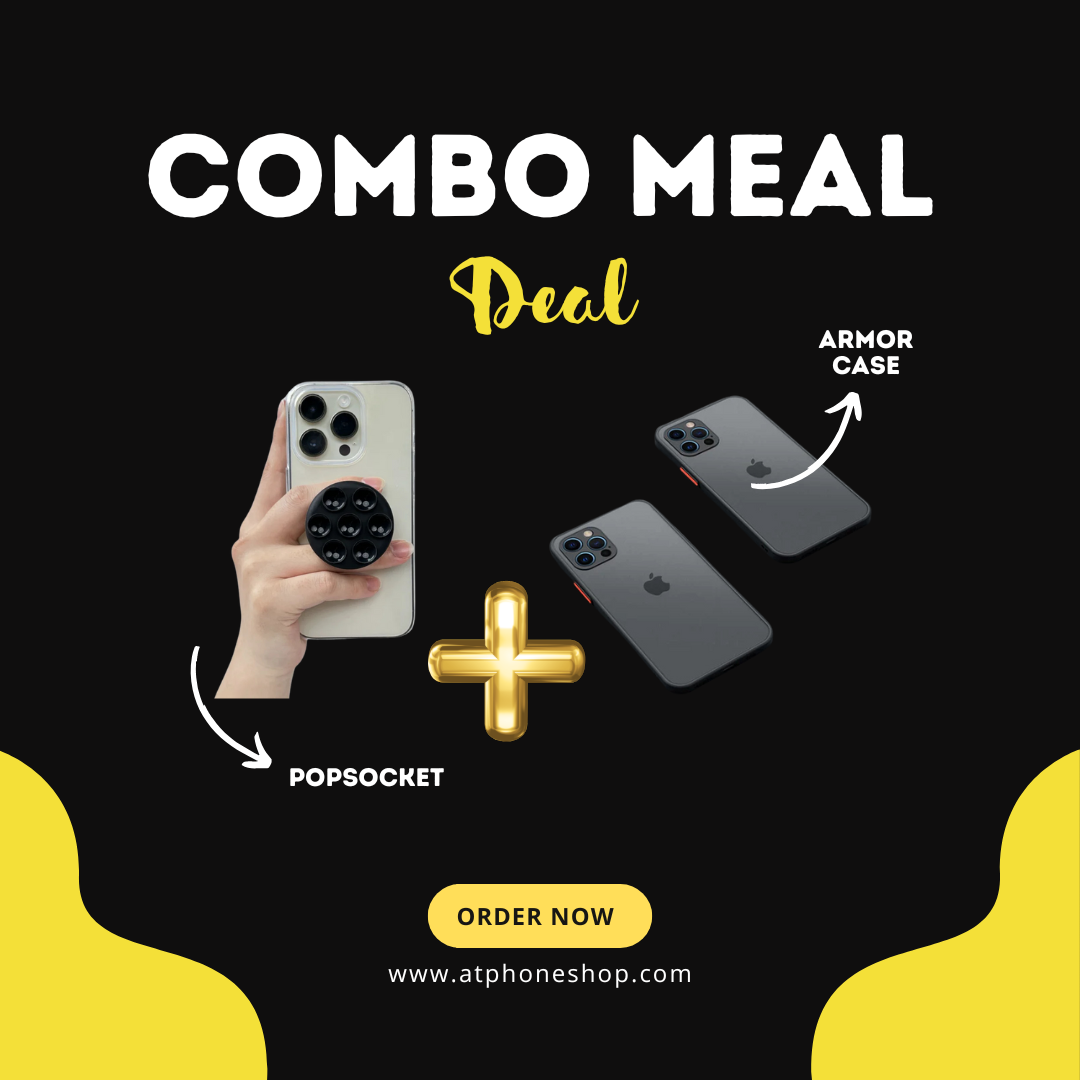 Armor iPhone Case and PopSocket