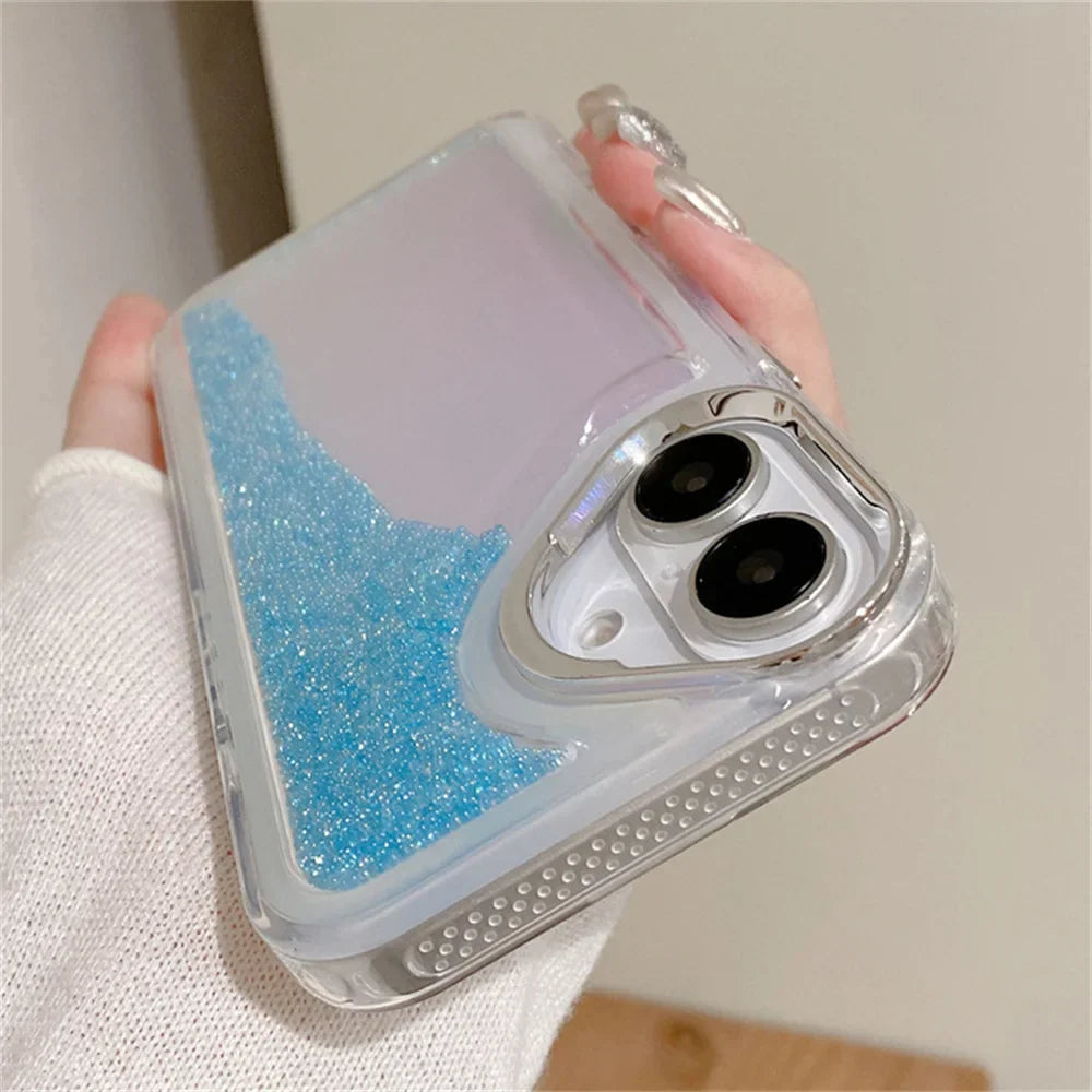 Aurora Flowing Sand iPhone Case