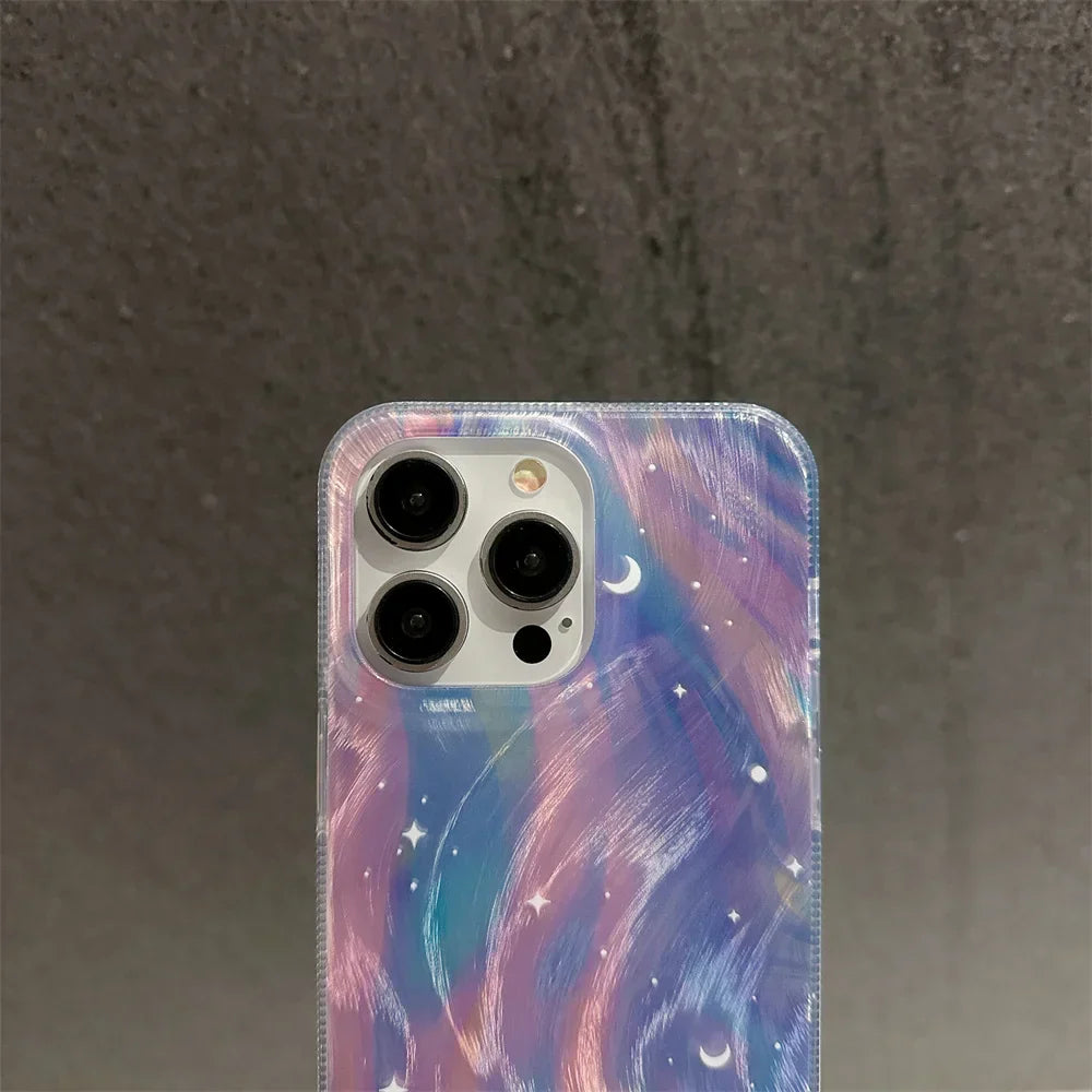 Aurora Starry Sky Rainbow Case