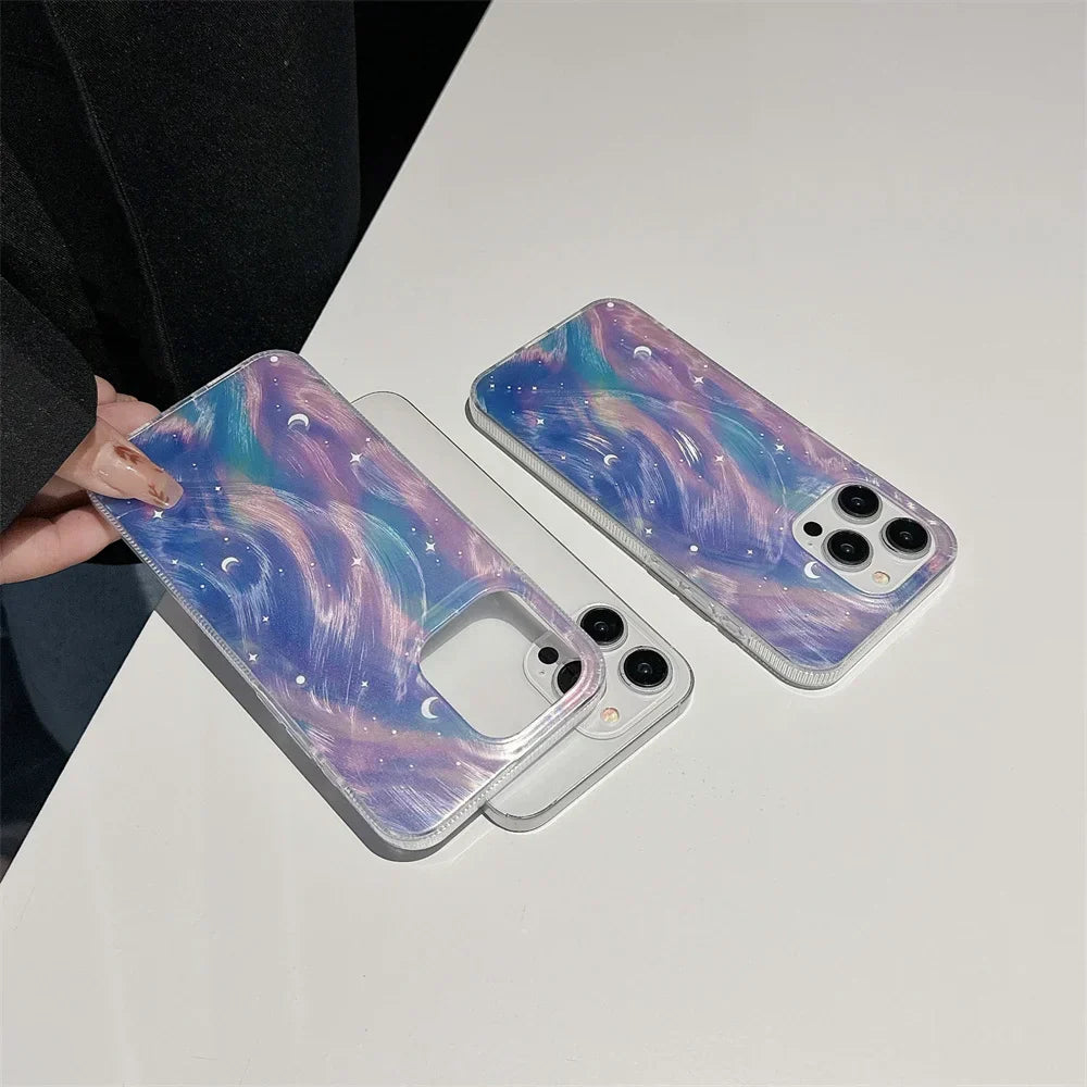 Aurora Starry Sky Rainbow Case