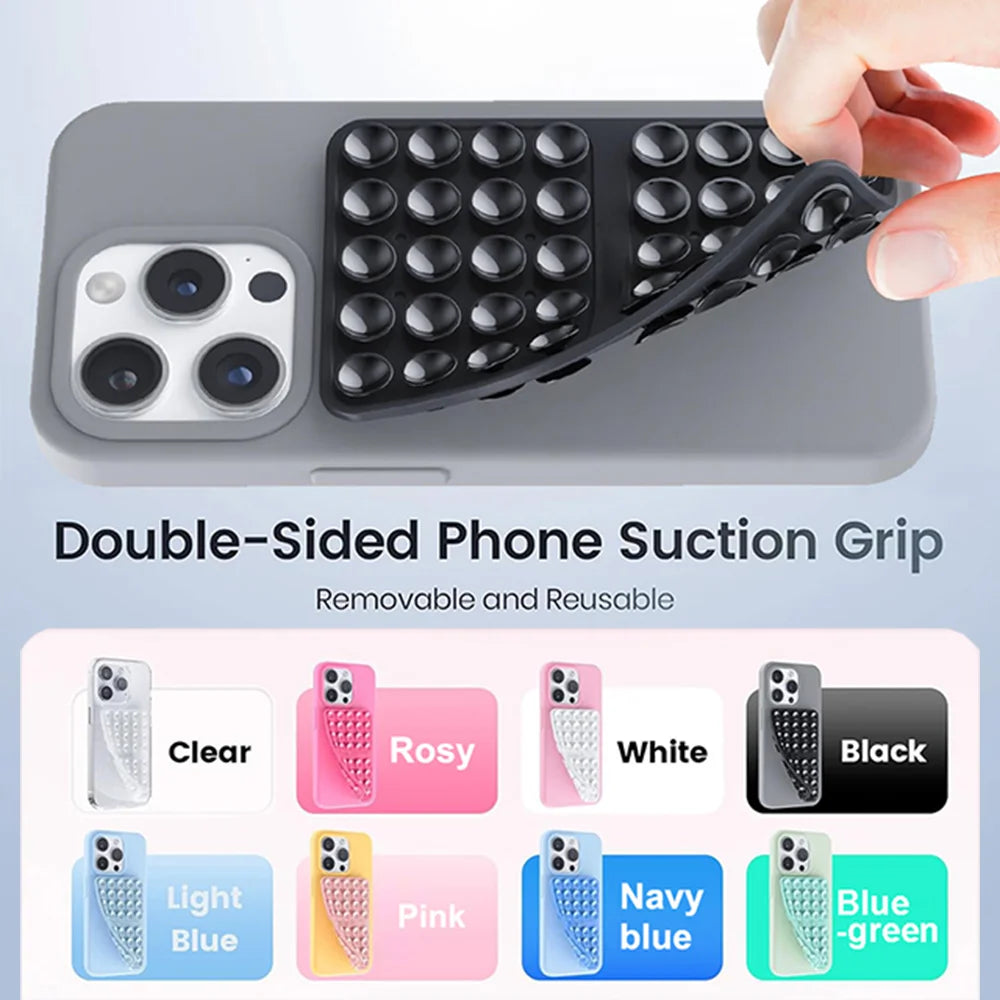 Double-Sided Stick-On Phone Grip