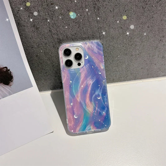 Aurora Starry Sky Rainbow Case