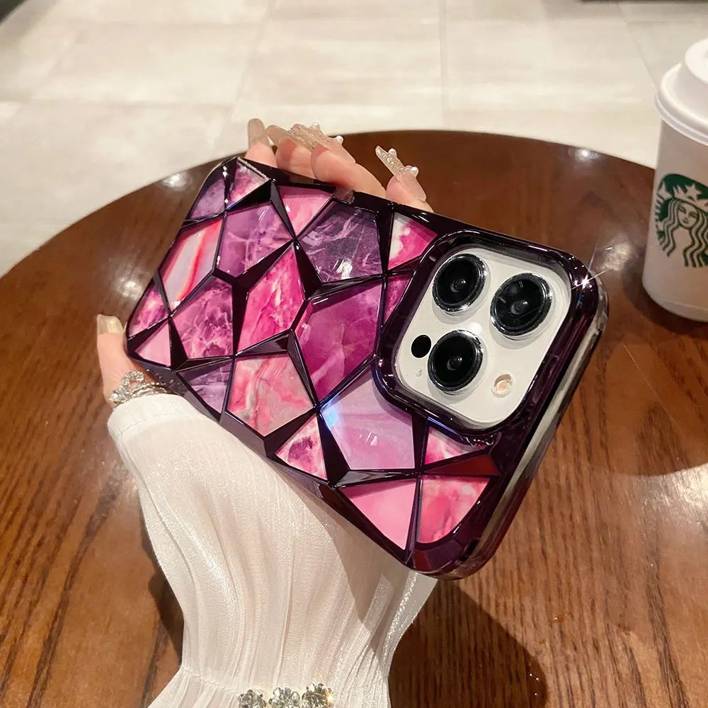 Colorful Marble Diamond