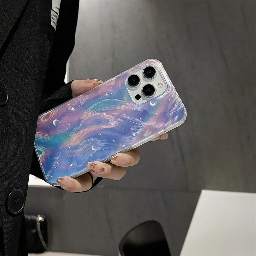 Aurora Starry Sky Rainbow Case