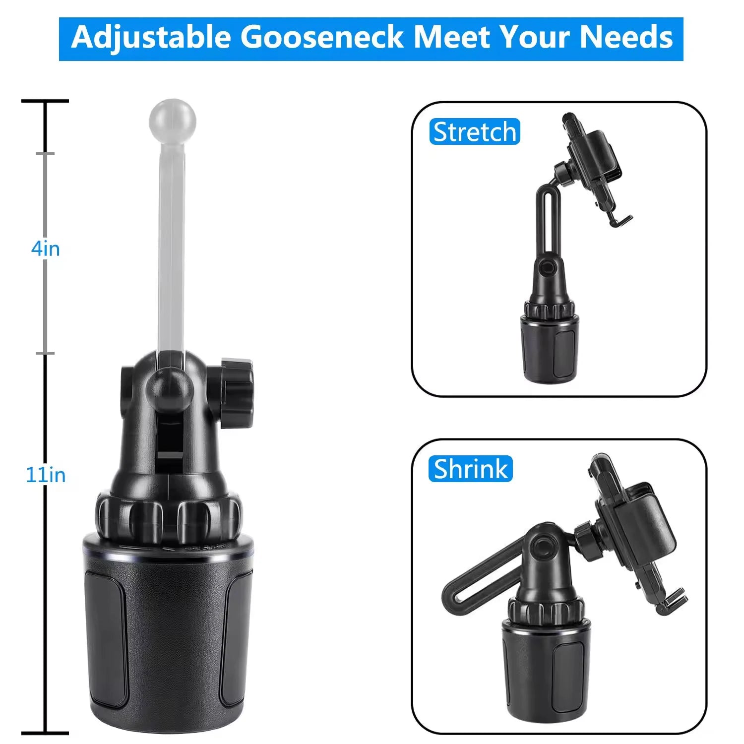 360Grip Universal Car Cup Phone Mount – 360° Hands-Free Navigation - Atphoneshop.com