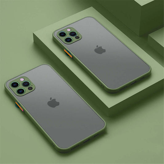 Armor Bumper Matte Army Green iPhone Case