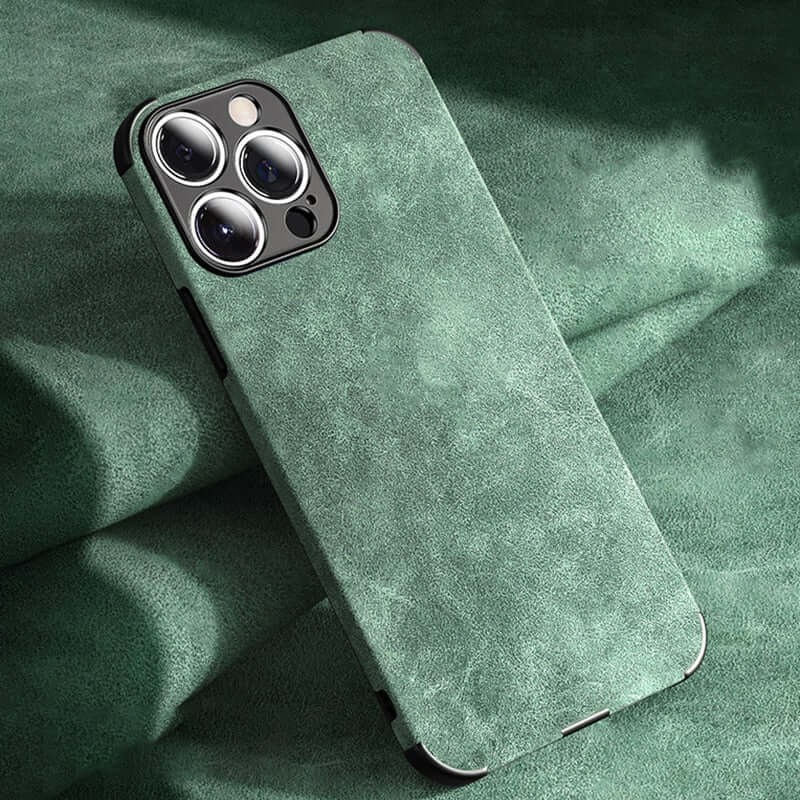 Retro Comfy Green iPhone Case