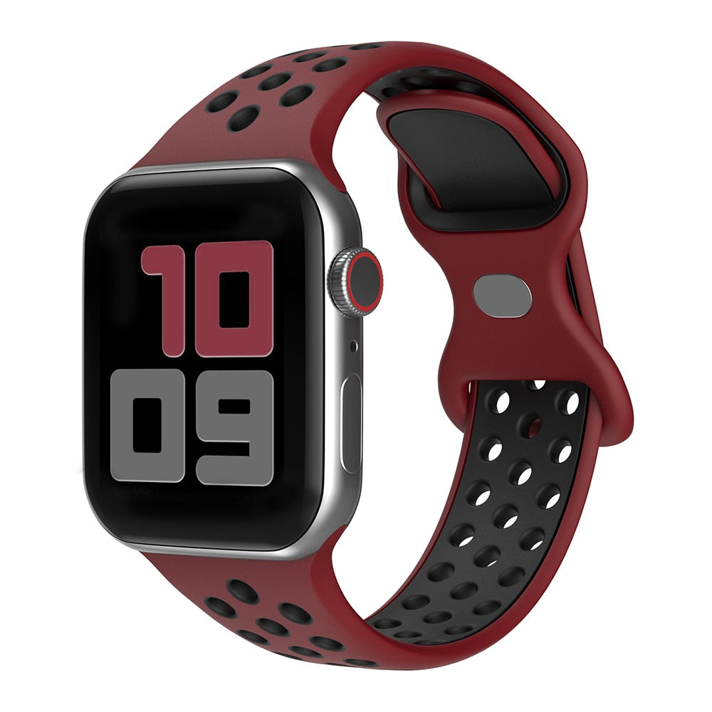 Atphoneshop.com Sport Band Wine Red for Apple Watch 