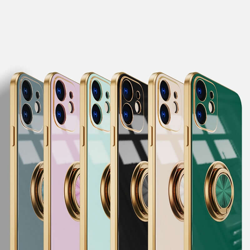 Plated Ring Cases for iPhone